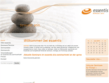 Tablet Screenshot of essentis-forum.de